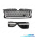 CALANDRES AVANT + LATÉRAUX RANGE ROVER SPORT 06-09 LOOK PIANO BLACK EDITION