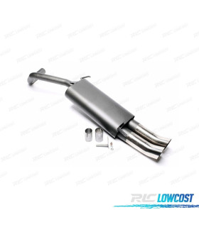 POT D'ÉCHAPPEMENT POUR SKODA FABIA 12 1999- x2 DTM