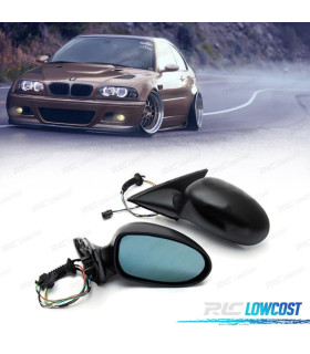 RETROVISEURS RABATTABLES BMW E46 COUPÉ LOOK M3