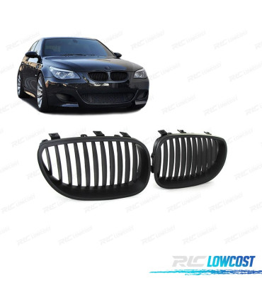 CALANDRES BMW E60 E61 03-10 NOIR MAT LOOK M5