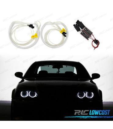 KIT ANNEAUX LUMINEUX ANGEL EYES CCFL BMW E46 E36 E39