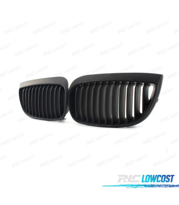 CALANDRES BMW E87 04-07 NOIR MAT