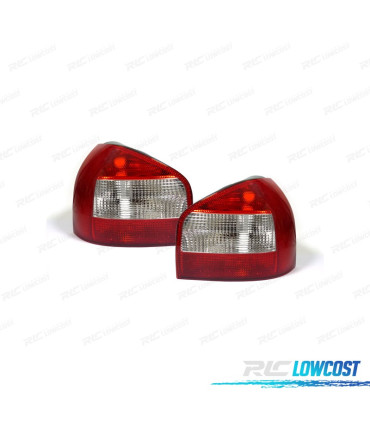 FEUX ARRIÈRE AUDI A3 00-03 ROUGE BLANC