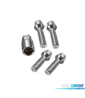 KIT BOULONS DE ROUE ANTIVOL 14X150 LONG