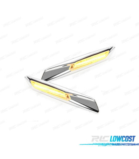 CLIGNOTANTS LATÉRAUX BMW F10 CHROMÉ