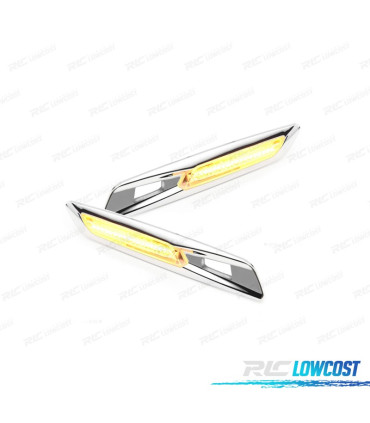 CLIGNOTANTS LATÉRAUX BMW F10 CHROMÉ PDC