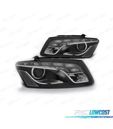 PHARES AUDI Q5 08- DAYLIGHT FOND NOIR