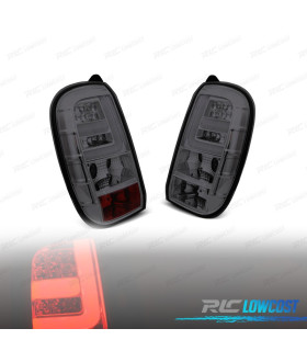 FEUX ARRIÈRE DACIA DUSTER 10-13 LIGHT BAR FOND CHROMÉ FUMÉ