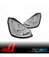 FEUX ARRIÈRE FORD FIESTA MK7 08-12 LIGHT BAR FOND CHROMÉ