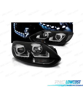 PHARES FORD FOCUS 11-14 DAYLIGHT FOND NOIR