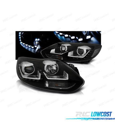 PHARES FORD FOCUS 11-14 DAYLIGHT FOND NOIR