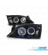 PHARES FORD MONDEO MK3 00-07 ANGEL EYES FOND NOIR