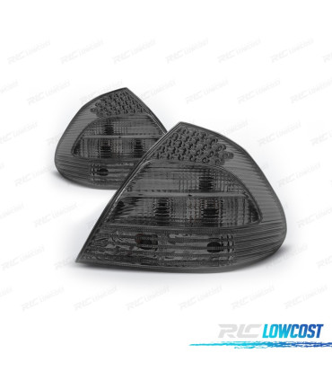 FEUX ARRIÈRE POUR MERCEDES CLASSE E W211 02-06 LED CHROMÉ FUMÉ