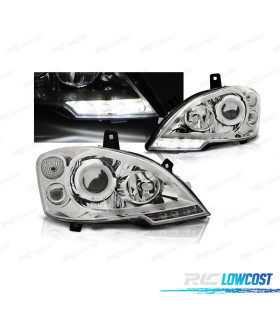 PHARES POUR MERCEDES VITO 10-14 DAYLIGHT FOND CHROMÉ