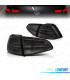 FEUX ARRIÈRE POUR VOLKSWAGEN VW GOLF 7 12-17 LIGHTBAR FOND CHROMÉ FUMÉ