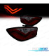 FEUX ARRIÈRE POUR SEAT IBIZA 3P 08-12 LIGHT BAR ROUGE FUMÉ