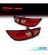 FEUX ARRIÈRE POUR RENAULT CLIO 4 13-16 LIGHT BAR ROUGE CHROMÉ