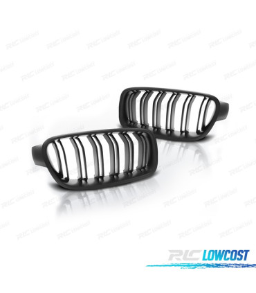 CALANDRE BMW F30 F31 LOOK M3 NOIR MAT
