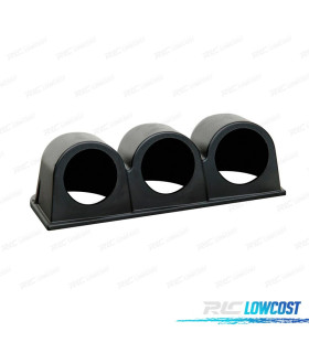 SUPPORT 3 MANOMÈTRES HORIZONTAUX