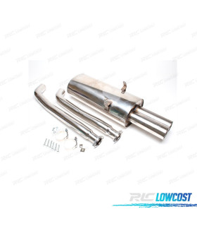 LIGNE D'ÉCHAPPEMENT INOX BMW E36 ESSENCE 91-99