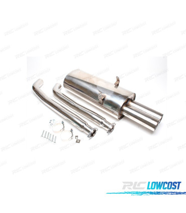 LIGNE D'ÉCHAPPEMENT INOX POUR BMW E36 ESSENCE 91-99