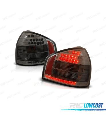 FEUX ARRIÈRE AUDI A3 8L 96-03 LED FOND CHROMÉ