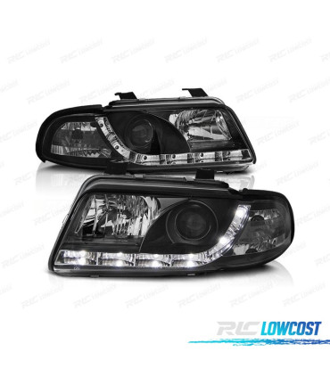 PHARES AUDI A4 B5 94-99 DAYLIGHT LED FOND NOIR