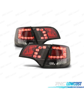 FEUX ARRIÈRE AUDI A4 B7 AVANT 05-08 LED FOND NOIR