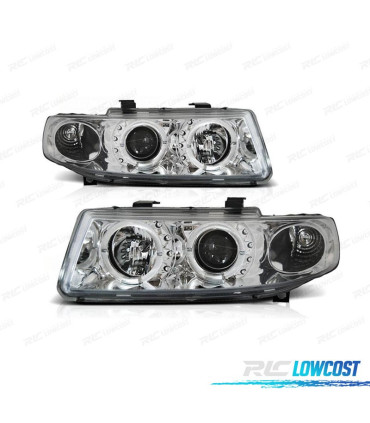 PHARES SEAT TOLEDO LEON 99-05 ANGEL EYES CHROMÉ