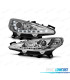 PHARES PEUGEOT 207 06-12 LUMIÈRE LED DIURNE FOND CHROME