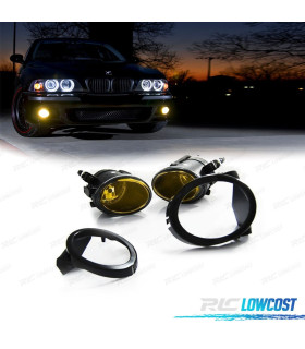 PHARES ANTIBROUILLARD PACK M BMW E46 98-06 E39 95-03 CACHE JAUNE