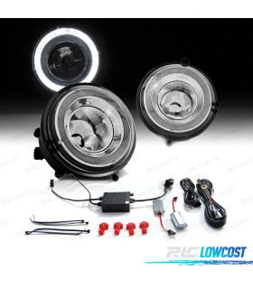 PHARES ANTIBROUILLARD MINI COOPER R55 R56 R57 R58 R59 R60 R61 07-14 CHROMÉ