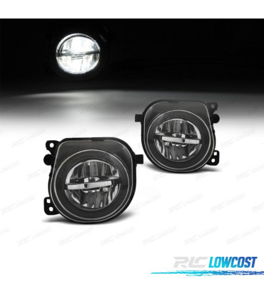 PHARES ANTIBROUILLARD BMW F10 F11 F07 LCI 13-16 LED CACHE CHROMÉ