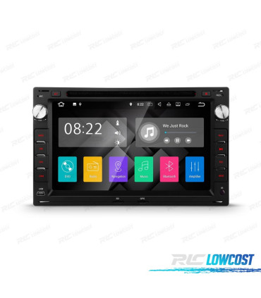 AUTORADIO GPS ANDROID 10 POUR VOLKSWAGEN VW 7" USB GPS TACTIL HD