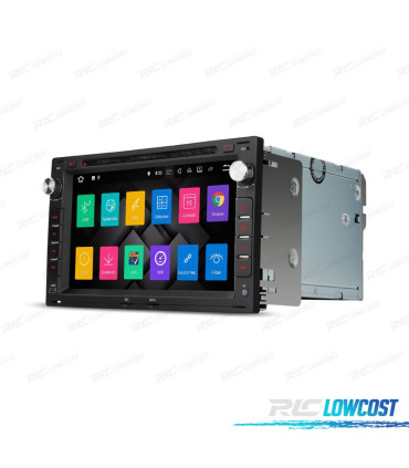 AUTORADIO GPS ANDROID 10 POUR VOLKSWAGEN VW 7" USB GPS TACTIL HD