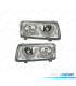 PHARES ANGEL EYES VOLKSWAGEN VW PASSAT 93-96 FOND CHROMÉ