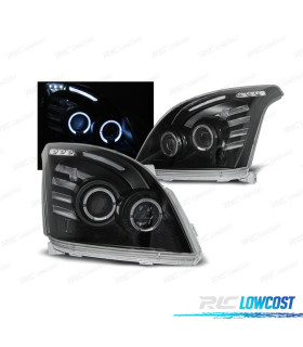 PHARES TOYOTA LAND CRUISER FJ120 03-08 ANGEL EYES FOND NOIR