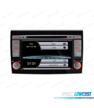 AUTORADIO TYPE OEM POUR FIAT BRAVO 07-14 USB GPS TACTIL 7" HD