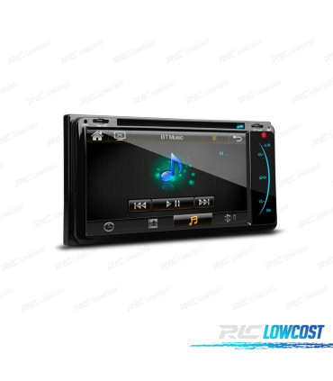 AUTORADIO 2DIN GPS 7" HD TACTILE POUR TOYOTA BLUETOOTH USB SD