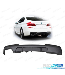 DIFFUSEUR BMW F10 F11 10-13 LOOK M PERFORMANCE DOUBLE SORTIE GAUCHE