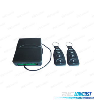 KIT DE FERMETURE CENTRALISÉE UNIVERSEL AVEC COMMANDES