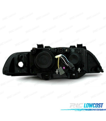 PHARES BMW E39 95-00 YEUX ANGES FOND NOIR