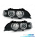 PHARES BMW E39 95-00 YEUX ANGES FOND NOIR