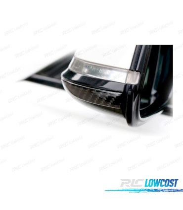 PROTECTEUR DE MIROIR LOOK CARBONE