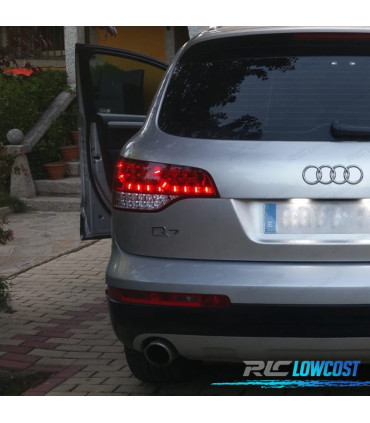 FEUX ARRIÈRE AUDI Q7 05-09 LED ROUGE CHROME