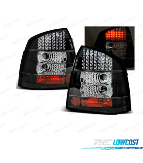 FEUX ARRIÈRE POUR OPEL ASTRA 3P 5P 97-04 FOND NOIR