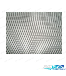 GRILLE EN ALUMINIUM COULEUR ARGENT