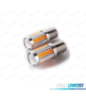 AMPOULES BA15S LED CANBUS ORANGE