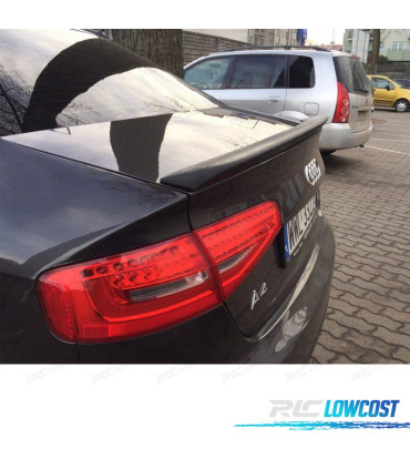 AILERON BECQUET LAME DE COFFRE AUDI A4 B8 08-11