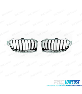 CALANDRES BMW F30 F31 CHROMÉ NOIR